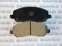 Колодки тормозные дисковые передние (оригинал) для Mitsubishi Lancer (CX,CY) (07-) MZ 690186