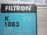 Фильтр салона Filtron для Toyota Land Cruiser Prado (120) (02-09) K 1083
